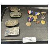 Belt Buckles & Pins.