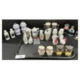 Salt & Pepper Shakers, Brinnï¿½s, Blue Onion.