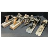 5 Wooden & Steel Wood Planes.