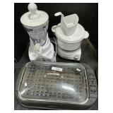 Smokeless Grill, Smoothie Elite, Steamer Plus.