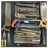 Files, Saws, Tin Snips, Monkey Wrenches, Tongs.