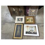 Art Prints, Cross Stitch, Vintage Portraits.