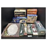 Pie Servers, Popcorn Machine, Toaster, Mixer.