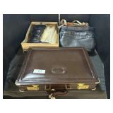 Sears Ladies Boots, Ladies Purses, Brief Case.