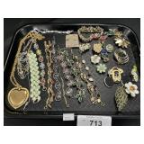 High End Costume Bracelets & Pins.