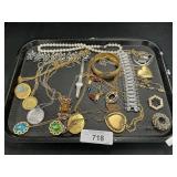 Costume Necklaces & Watches.