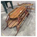 (2) Vtg Runner Sleds.