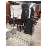 Mid Century Modern Hanging Mirror.