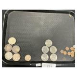 3 90% Silver Morgan Dollars, 2 90% Silver Peace