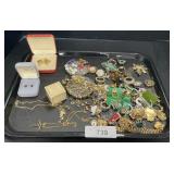 High End Costume Earrings, Necklaces.