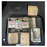 Artists Gold, Pallet & Supplies, Postcards.