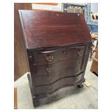 Mahogany Slant Front Desk.