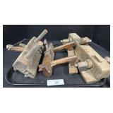 Antique Wooden Plow Planes.