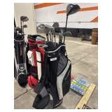 Golf Clubs, Vseries Irons & Bag.