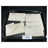 4 Sealed U.S. Mint Proof Sets, 1 Opened Proof Set.