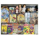 Disney & Archie Comic Books, Pinball, Dolls,