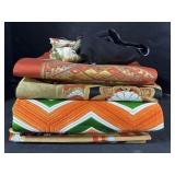 Lot Of Asian Fabric.