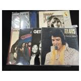 8 Various Records, Elvis, Doobie Brothers.