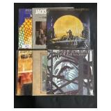 7 Various Records, Jackson Browne, Jimi Hendrix.