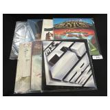 7 Various Records, Boston, Foreigner, Rod Stewart.