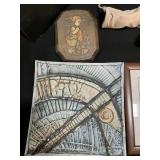 Paintings, Spread Dishes, Wine Charms, Figurine.