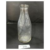 David N.Klick Hillside Dairy Raw Milk Bottle.