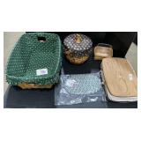 Longaberger Baskets.