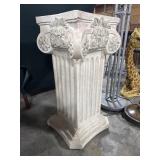 Composite Pedestal Plant/Statue Stand.