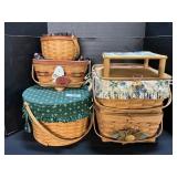 5 Longaberger Baskets.