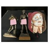 Plaster Michelangeloï¿½s David, Lovers, & Jester.