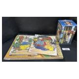 Vintage Jigsaw Puzzles, NOS Warriors Books.