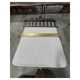 French Provincial Wrought Iron Headboard/Frame &