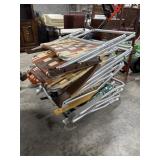 (6) Vtg Aluminum Folding Chairs.