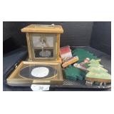 Lock Box, Framed Sand Dollar, Wooden Christmas