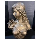 TC 1999 Resin Bust Of Woman.