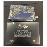 2 Patch Collection Binders, DC Comics & Corvette.