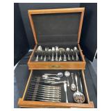 Sterling Silver Gorham Flatware Set & Box.