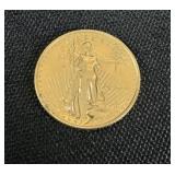 91.67% Gold American Eagle Coin.