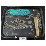 Lot Of Costume Jewelry, Necklaces, Pins.