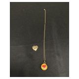 14 KT Gold Necklace & Pendants,