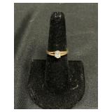 14 KT Gold Ring W/Diamond.