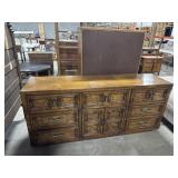 Basic-Witz Walnut Spanish Mediterranean Triple