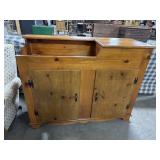 Rustic Pine DrySink.