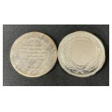 2 .999 Fine Silver Rounds.