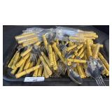 Faux Bamboo Flatware.