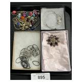 Alex & Ani, Judith Jack High End Costume Jewelry.