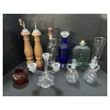 Blown & Molded Glass Decanters, Warsteiner Glass.