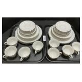 Wedding Ring Silhouette Syracuse Dinner Set.