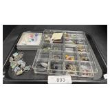 Sterling Silver Brooch & Costume Jewelry.