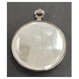 Antique Sterling Silver Hand Mirror.
